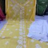 Modal_cotton_angrakha_kurti_with_chikankari_work
