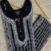 Georgette_fancy_panel_kurti_with_chikankari_work