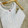 Georgette_fancy_panel_kurti_with_chikankari_work