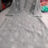 Georgette_rose_gala_buti_kurti_with_chikankari_work