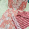 Exclusive_Lucknowi_chikankari_soft_Rayon_slub_kurti_plazo_set