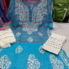 Kota_cotton_kurti_with_mirror_and_chikankari_work