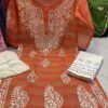 Kota_cotton_kurti_with_mirror_and_chikankari_work