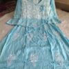 Modal_bell_sleeves_rose_gown__kurti_with_chikankari_work