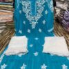 Georgette_rose_gala_buti_kurti_with_chikankari_work
