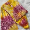 Pure_cotton_tye_nd_dye_kurti_&_plazo_set_with_chikankari_work