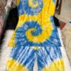 Pure_cotton_tye_nd_dye_kurti_&_plazo_set_with_chikankari_work