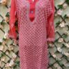 Georgette_front_jaal_kurti_with_chikankari_work