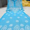 Georgette_yok_gala_buti_kurti_with_chikankari_work