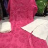 Masleen_cotton_kurti_with_chikankari_work