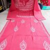 Cotton_pintex_kurti_with_chikankari_work