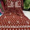 Rayon_printed_gown_kurti_with_chikankari_work