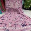 Rayon_printed_gown_kurti_with_chikankari_work