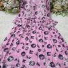 Mul_Mul_cotton_printed_gown_kurti_with_chikankari_work