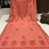 Cottrized_cotton_rose_kurti_with_chikankari_work