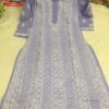 Voil_Cotton_jaal_kurti_with_chikankari_work