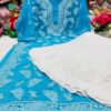Georgette_gala_buti_kurti_with_chikankari_work