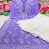 Georgette_gala_buti_kurti_with_chikankari_work