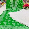 Georgette_gala_buti_kurti_with_chikankari_work