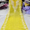 Georgette_gala_Ginni_side_panel_ghaspatti_chikankari_embroidery_work_kurti