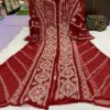 Georgette_bell_sleeves_a_line_kurti