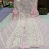 Georgette_bell_sleeves_a_line_kurti