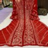 Georgette_bell_sleeves_a_line_kurti