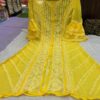 Georgette_bell_sleeves_a_line_kurti