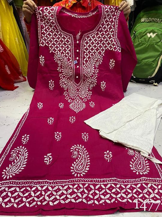 Cotton_kurti_with_pant_set