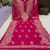 Georgette_side_chak_gala_buti_kurti_with_gota_work