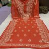Georgette_side_chak_gala_buti_kurti_with_gota_work