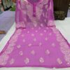 Georgette_side_chak_gala_buti_kurti_with_gota_work