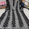 Georgette_chari_keel_jaal_kurti