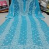 Georgette_chari_keel_jaal_kurti