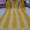 Georgette_chari_keel_jaal_kurti