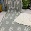 Georgette_rose_kurti