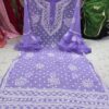 Georgette_bell_sleeves_kurti_with_pearl_work