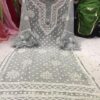 Georgette_bell_sleeves_kurti_with_pearl_work
