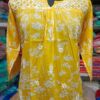 Mul_Mul_cotton_printed_short_top