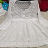 Georgette_short_gown_with_chikankari_work
