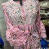 Heavy_Georgette_bell_sleeves_gown_with_chikankari__work
