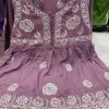 Modal_short_gown_with_adjustable_dori_with_chikankari__work