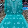 Georgette_gala_buti_kurti_with_chikankari_work