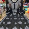 Georgette_gala_buti_kurti_with_chikankari_work