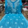 Georgette_gala_buti_kurti_with_chikankari_work