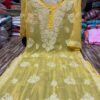 Georgette_gala_buti_kurti_with_chikankari_work