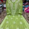 Georgette_gala_buti_kurti_with_chikankari_work