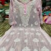 Georgette_gala_buti_kurti_with_chikankari_work