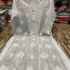 Georgette_gala_buti_kurti_with_chikankari_work