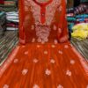 Georgette_gala_buti_kurti_with_chikankari_work